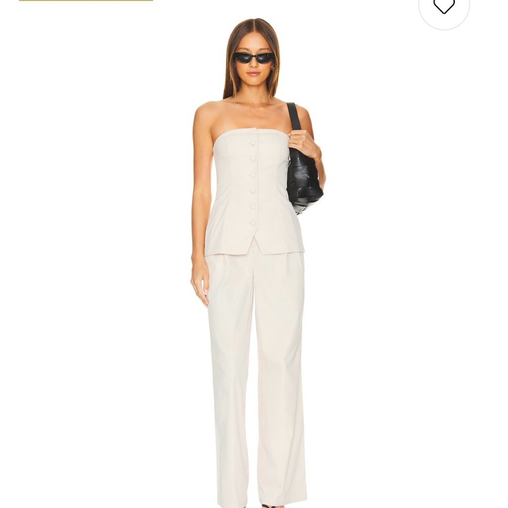 REVOLVE All The Ways Trouser Pant in Beige MEDIUM
